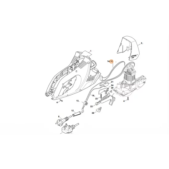STIHL  Wiązka kabli 4818 440 3000